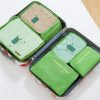 Πράσινες Θήκες Οργάνωσης Βαλίτσας Cubes Set of 6