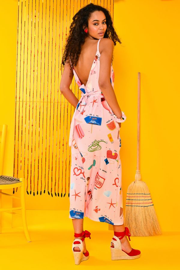 Τα Καλοκαίρια μας Φόρεμα με Ζώνη & Τσέπες Petit Boutik x Missy Merida