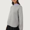 Γκρι Neoprene Sweatshirt Φούτερ Compania Fantastica