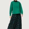 Μαύρη Green Hearts Maxi Φούστα Compania Fantastica